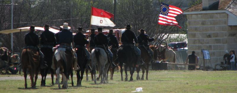 Cavalry at Historic Fort Stockton