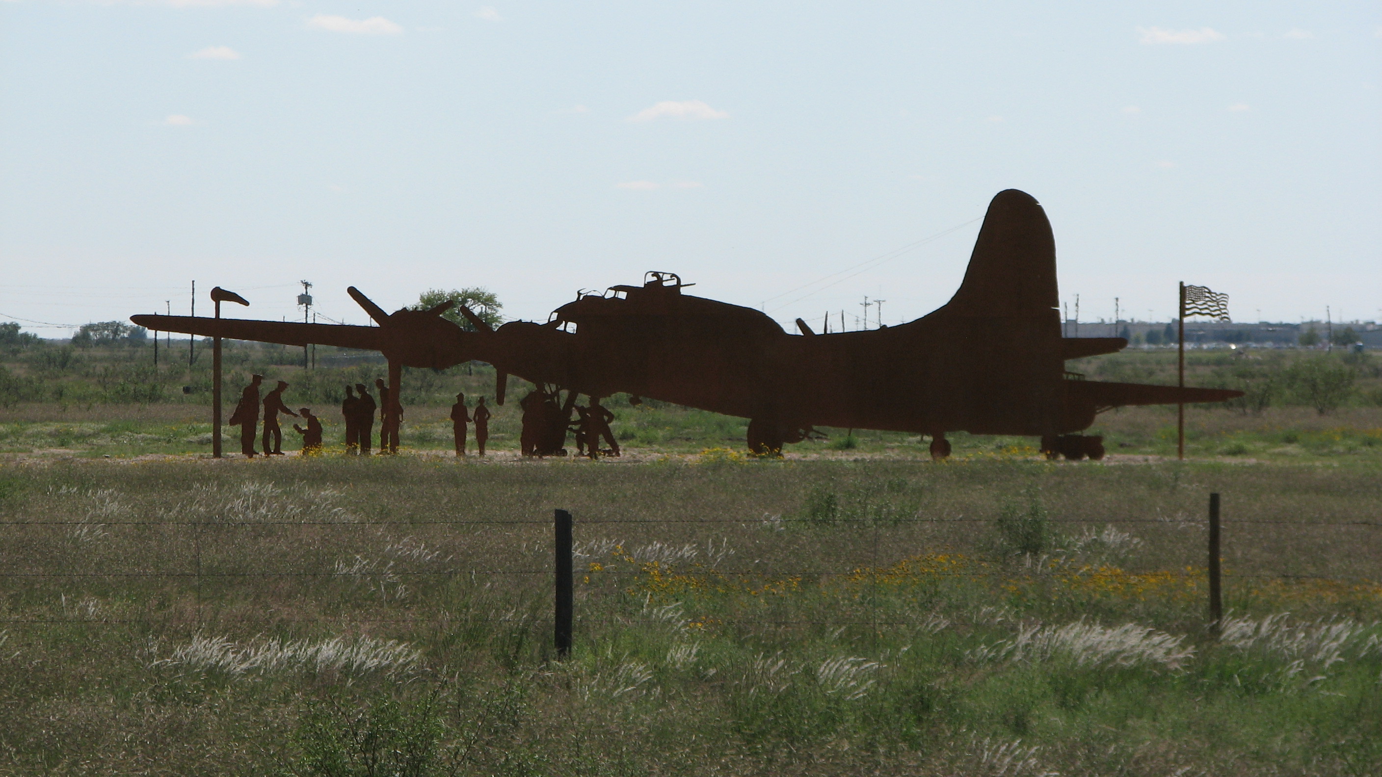 View from the Lovington Highway (NM Highway 18).
